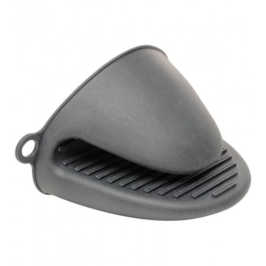 Luva 10,5x7,5x8cm Termica De Silicone Cinza